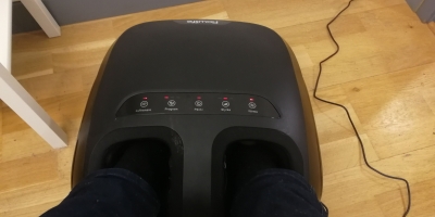 Bild från vårt test av bockhornsklöver 2026