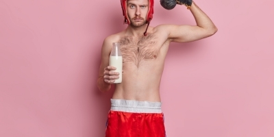 Bild från vårt test av bockhornsklöver 2026