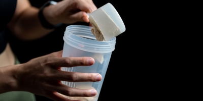 Bild från vårt test av bockhornsklöver 2026