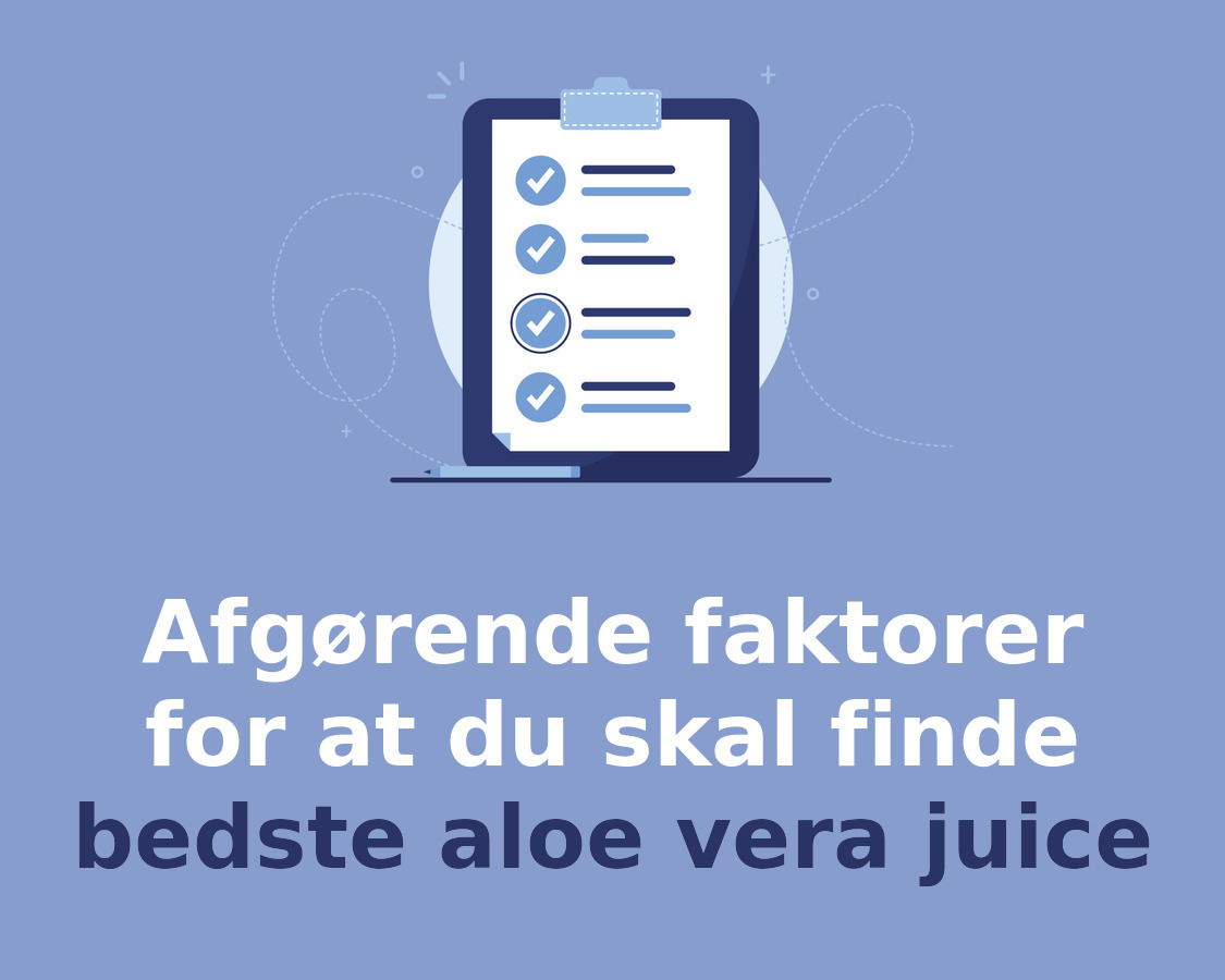 Så hittar du bästa Aloe Vera Juice