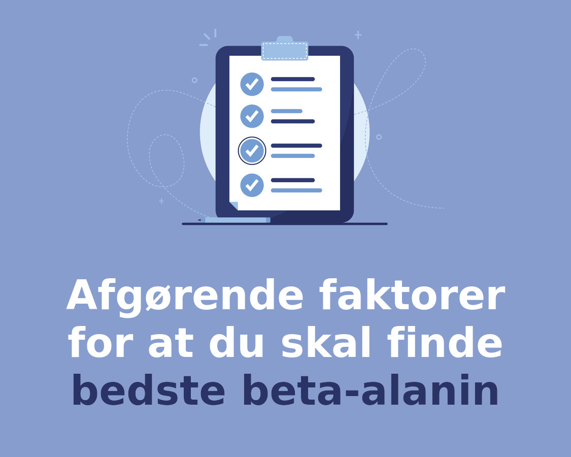 Så hittar du bästa Beta Alanin