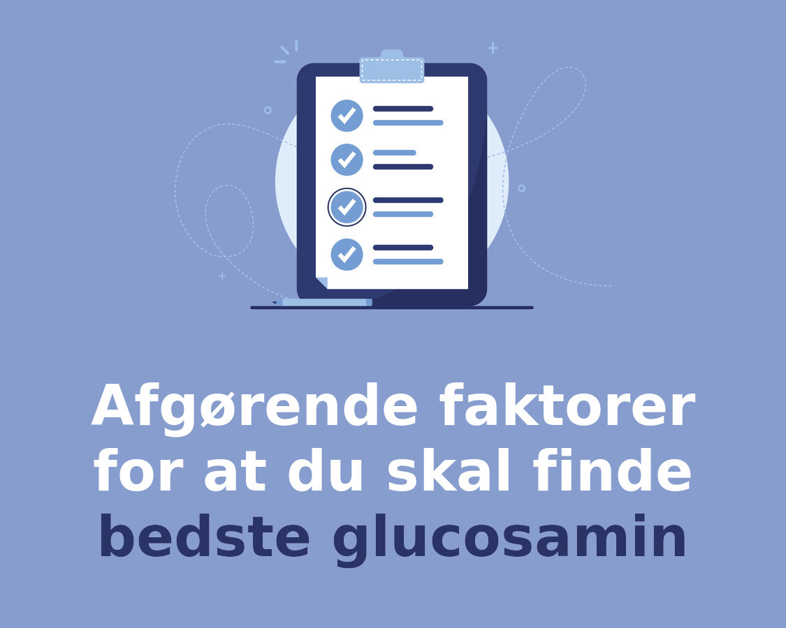 Så hittar du bästa Glucosamin