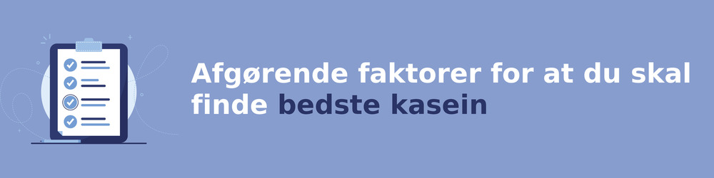 viktiga faktorer för att välja rätt kasein