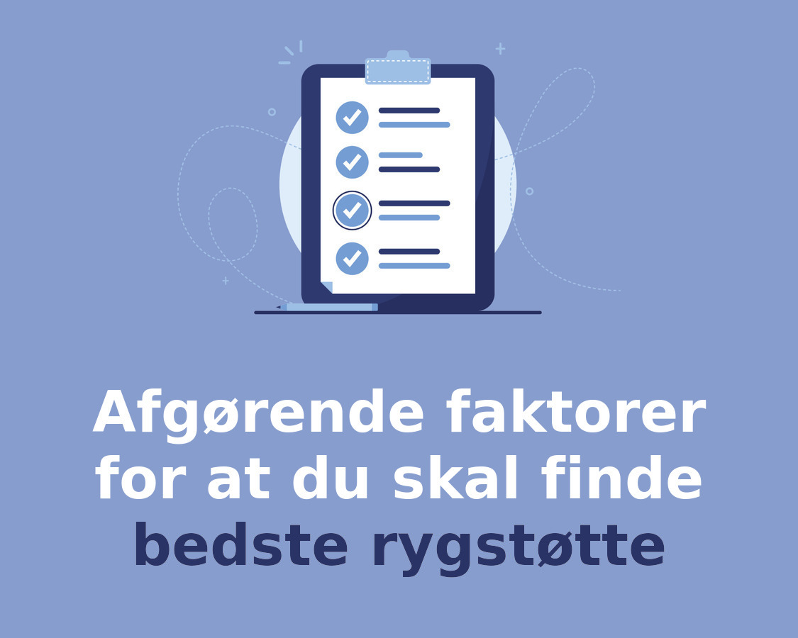 Så hittar du bästa Rygstøtte