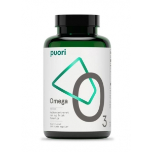 Puori O3 Omega-3, 2000 mg - 180 kaps. - Bedste premium Omega-3