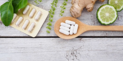 Bild från vårt test av bockhornsklöver 2026