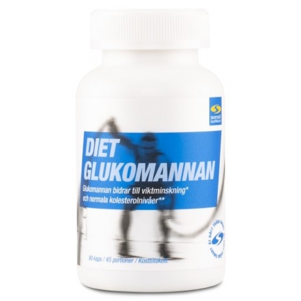 Svensk Kosttilskud Diet Glucomannan