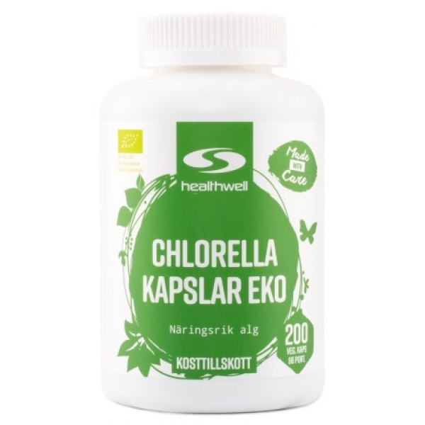 Healthwell Chlorella Kapsler ØKO