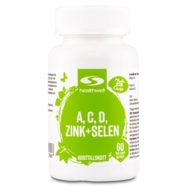 Healthwell A, C, D, Zink+Selen