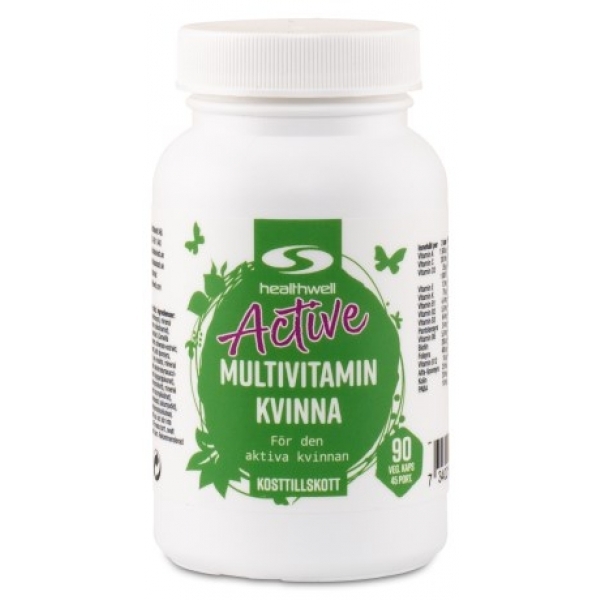 Healthwell Active Mutlvitamin Kvinde
