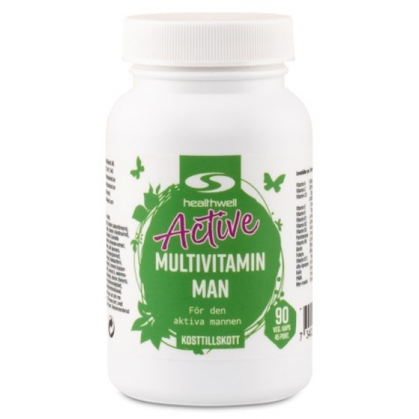 Healthwell Active Multvitamin Man
