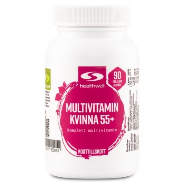 Healthwell Multivitamin Kvinde 55+