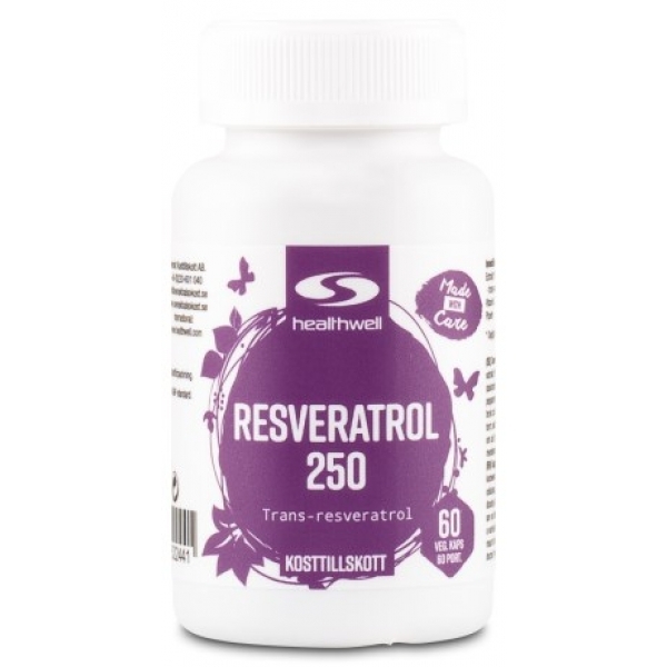 Healthwell Resveratrol 250