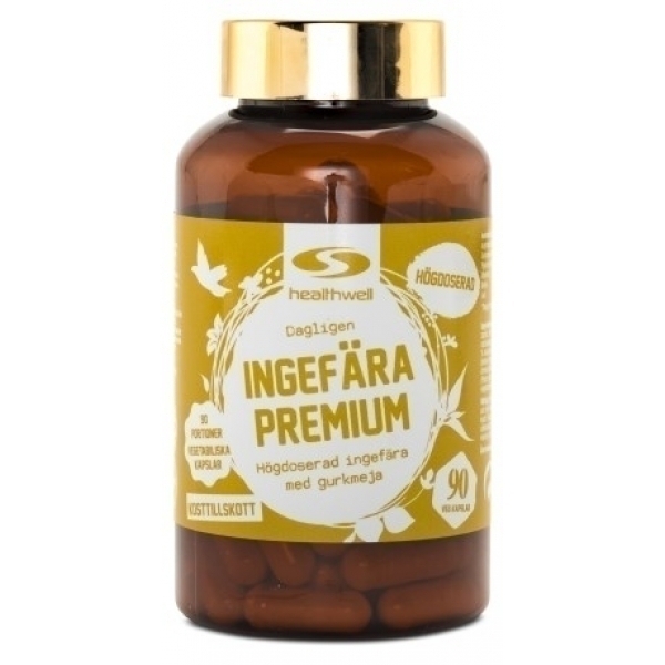 Healthwell Ingefær Premium