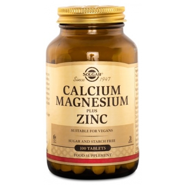 Solgar Calcium Magnesium + Zinc