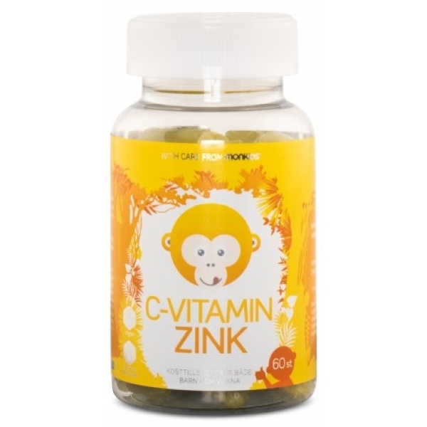 Monkids C-vitamin + Zink