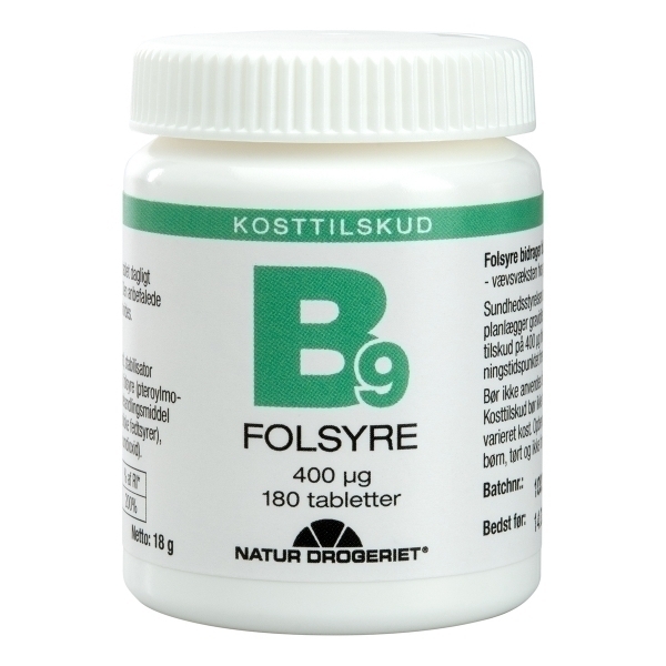 Natur-Drogeriet B9 Folsyre