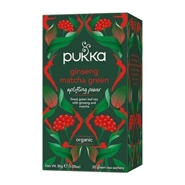 Pukka Ginseng Matcha Green te