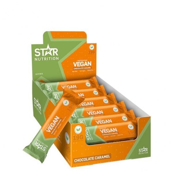 Star Nutrition 12 x Vegansk proteinbar