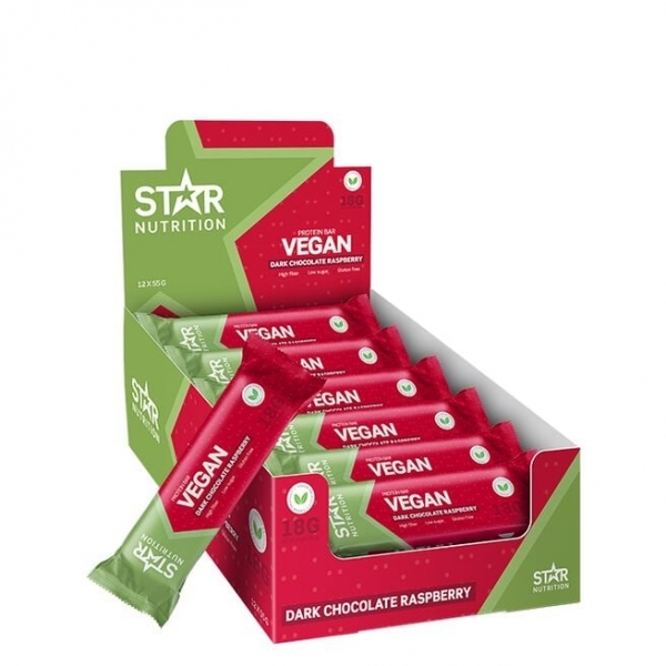 Star Nutrition 12 x Vegansk proteinbar