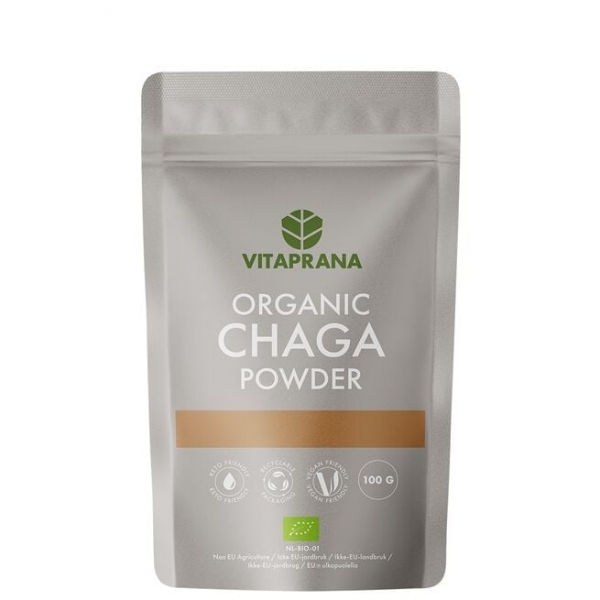 Organic Chaga Powder, 100g