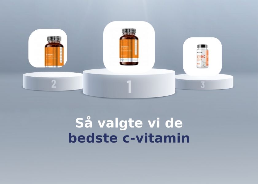 Så valgte vi de bedste c-vitamin