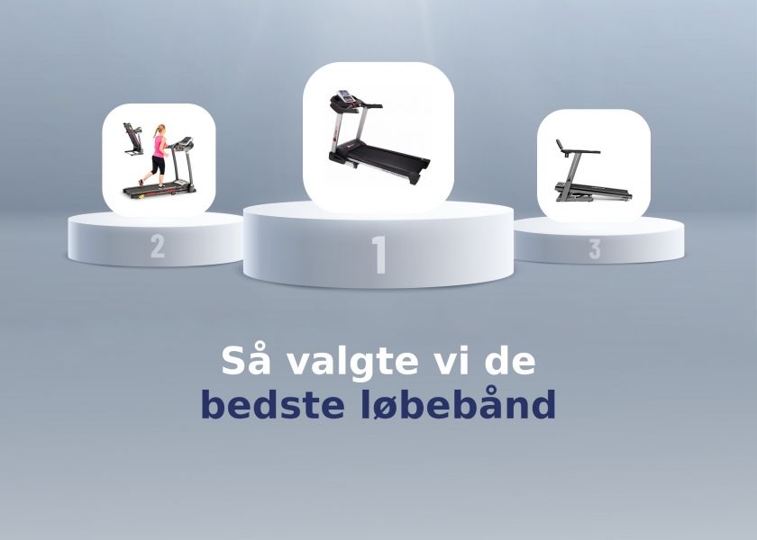 Så valgte vi de bedste løbebånd