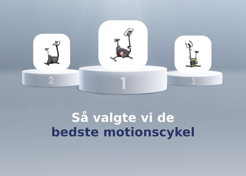 Så valgte vi de bedste motionscykel