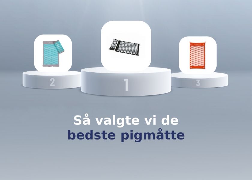 Så valgte vi de bedste pigmåtte