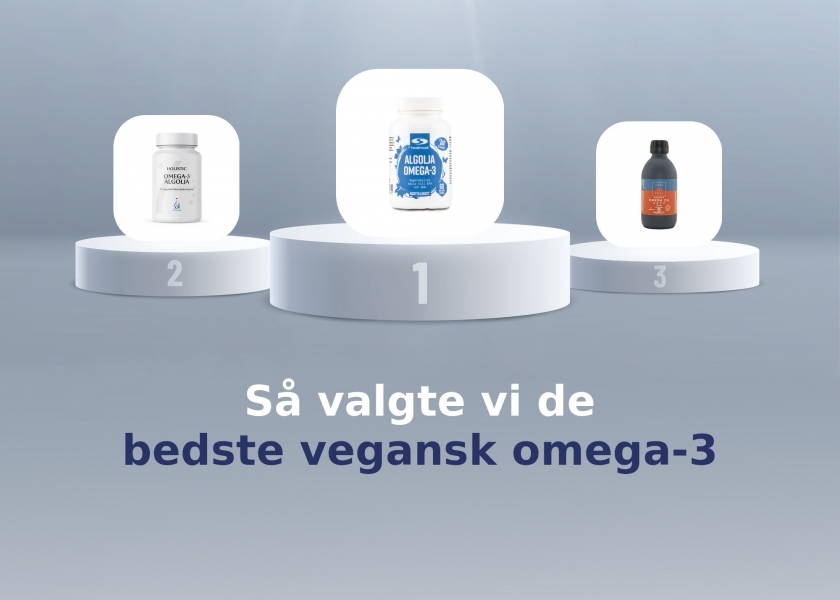 Bedste Vegansk Omega3 2024 Bedst i test