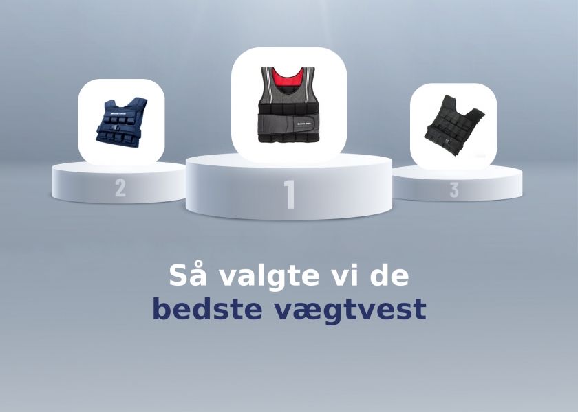 Så valgte vi de bedste vægtvest