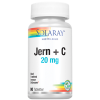 Solaray Jern +C (90 tabletter)