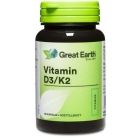 Great Earth Vitamin D3/K2