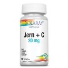 Solaray Jern +C (90 tabletter)