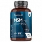 Weight World MSM med C-vitamin 2400 mg