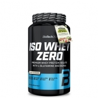 Biotech USA Iso Whey Zero Laktose reduceret Valleproteinisolat 908 g                                                                     Vanilla
