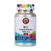 KAL B12 Methylcobalamin 90 smelte tabl.