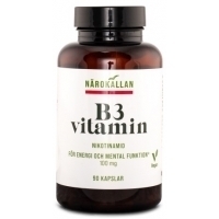 Närokällan B3 Nikotinamid 100 mg