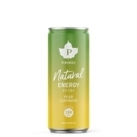 Pureness Naturlig energidrik 330 ml Pære Lemonade                                                                     Päron