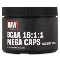 RAW BCAA 16:1:1 Mega Caps