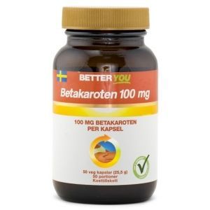 Better You Betakaroten 100 mg - Bedste højdosis