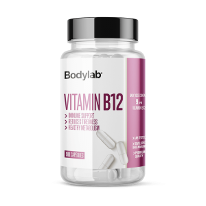 Bodylab Vitamin B12 (90 stk) - Bedste lavdoserede B12