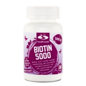 Healthwell Biotin 5000 - Bedste mellemdosis