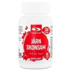 Healthwell Jern Skonsam - Bedste premium jerntilskud