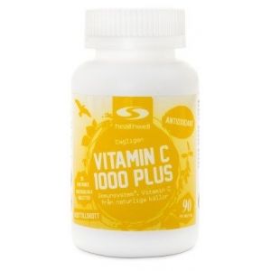 Healthwell Vitamin C 1000 Plus - Bedste højdoseret C-vitamin