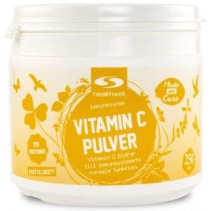 Healthwell Vitamin C Pulver - Bedste C-vitamin pulver