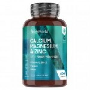 Weight World Calcium med Magnesium, Zink og D3-Vitamin - Bedste kalktabletter