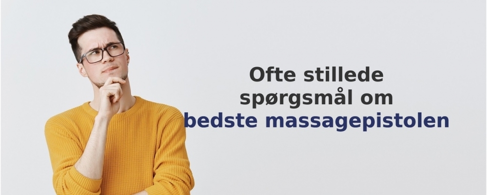 vanliga frågor om Massagepistol